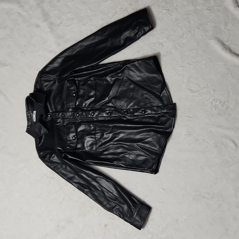 Dex Faux Leather Jacket